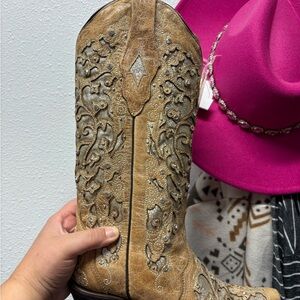 Corral glitter inlay cowgirl Boots